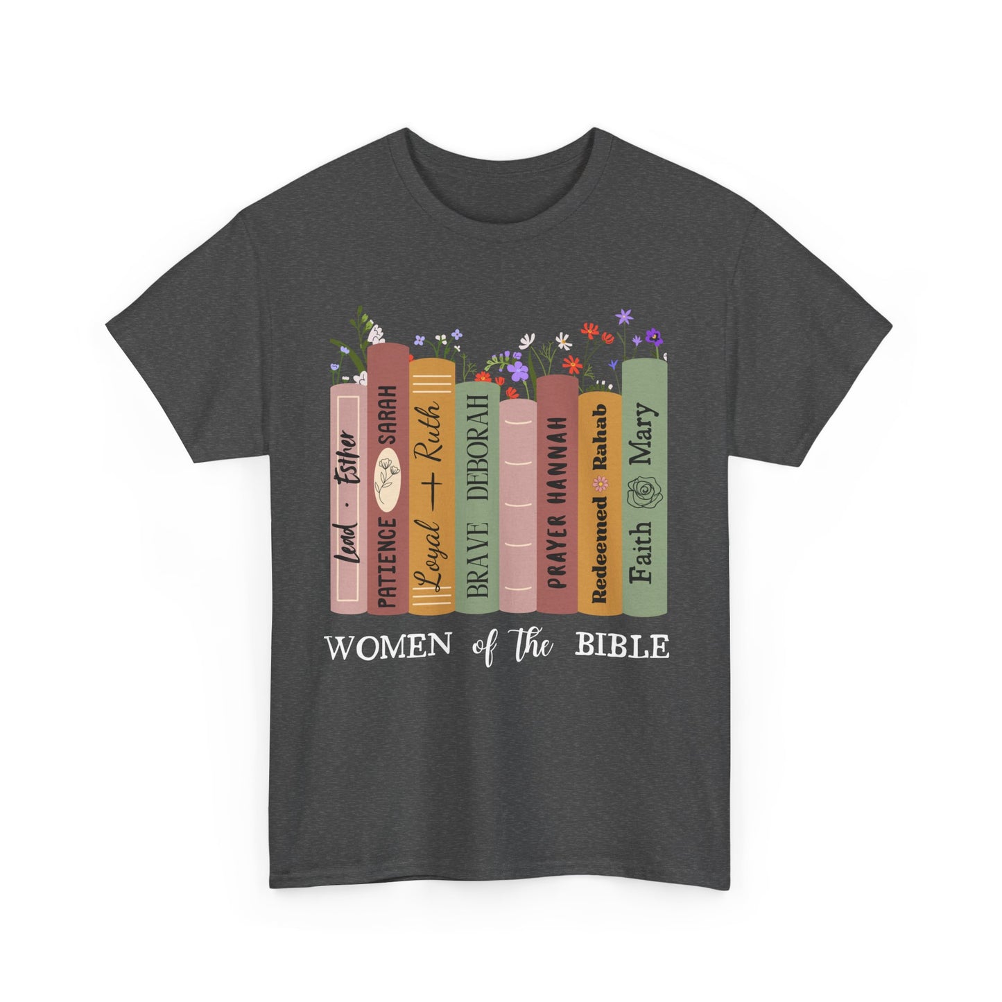 Women of the Bible Books Illustration Tee