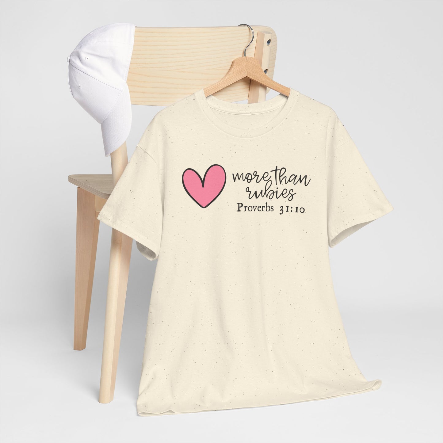 More Than Rubies | Proverbs 31 Woman Tee