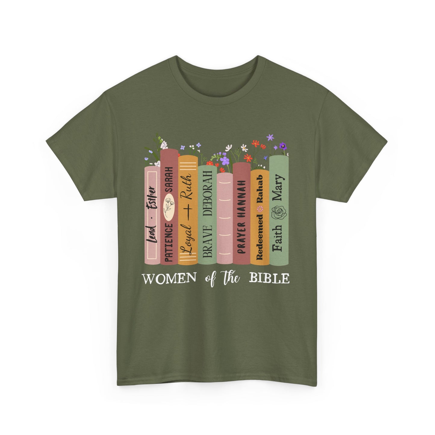 Women of the Bible Books Illustration Tee