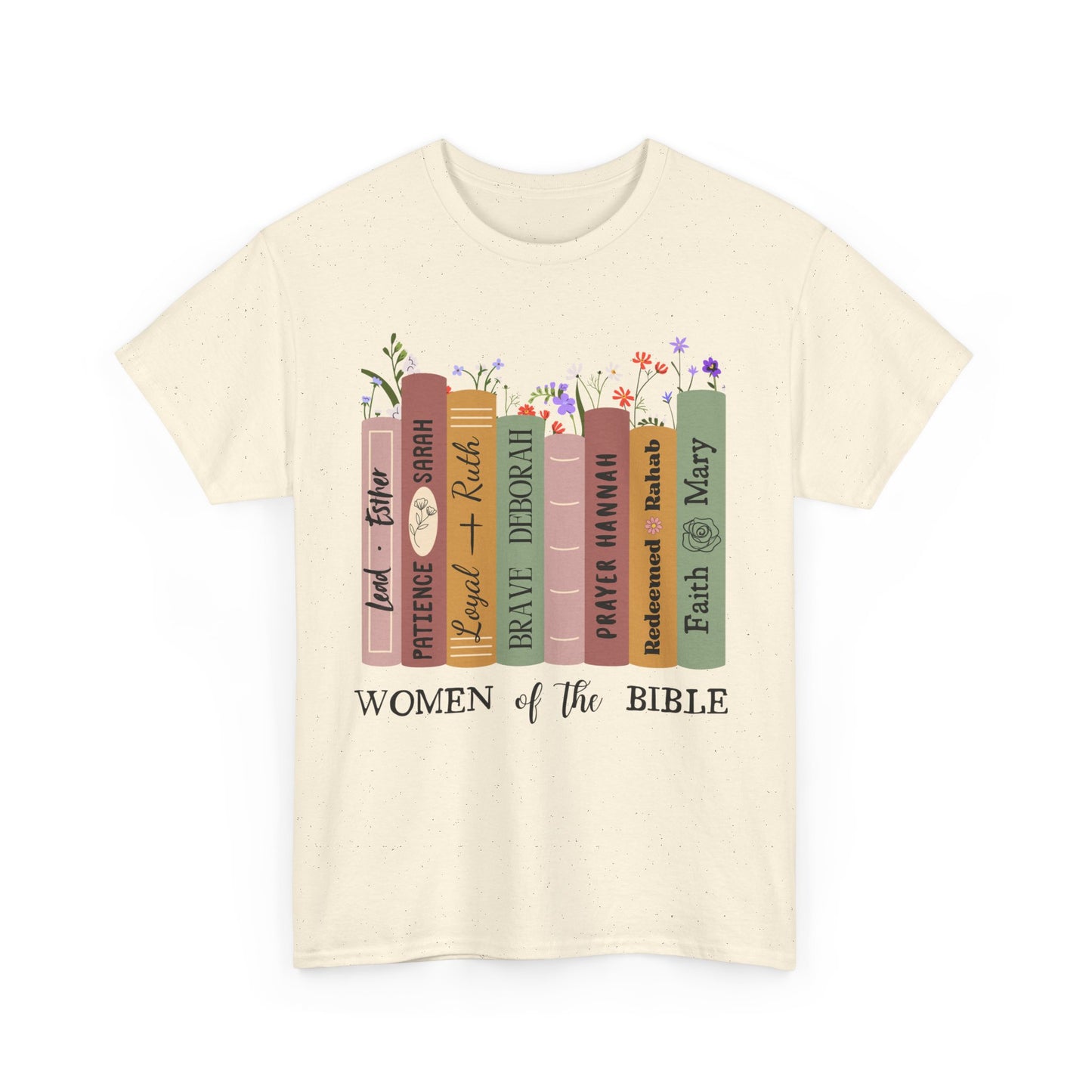 Women of the Bible Books Illustration Tee