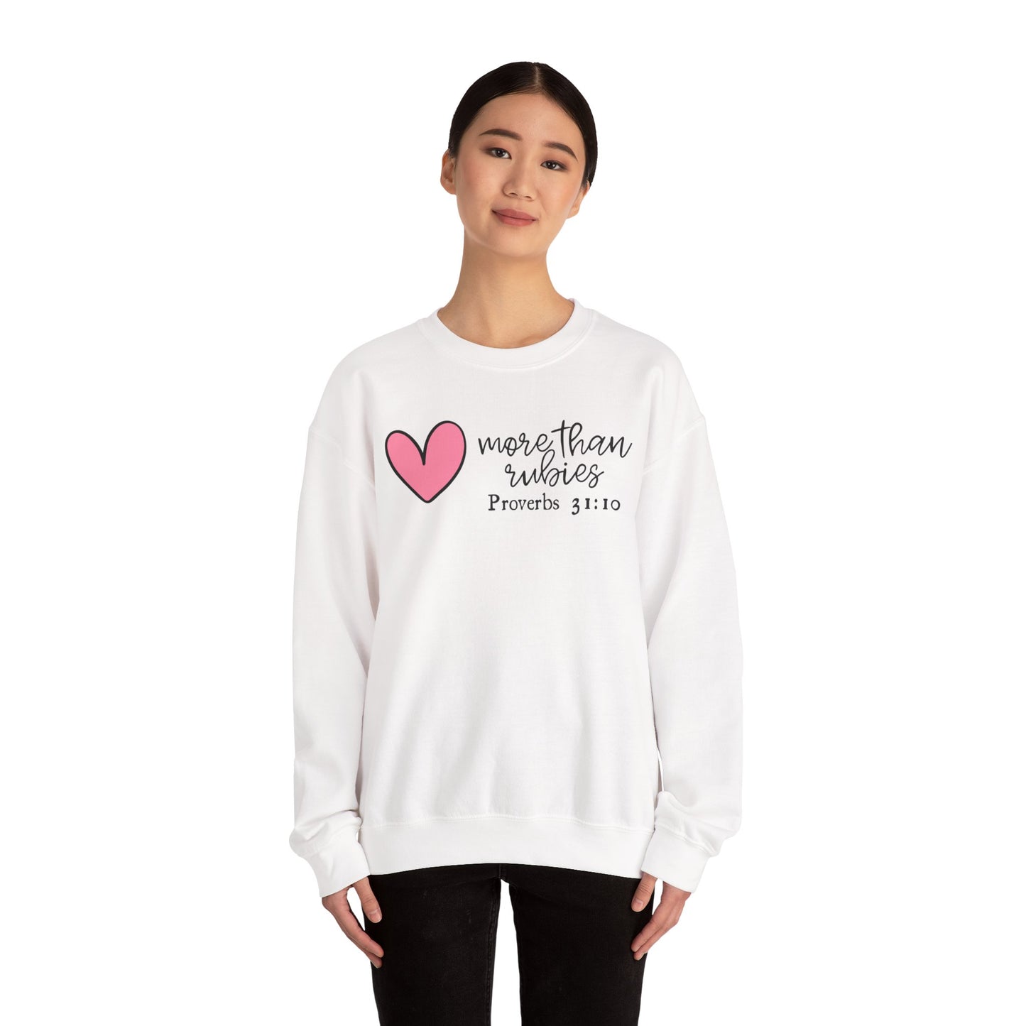 More than Rubies | Proverbs 31 Woman Sweater