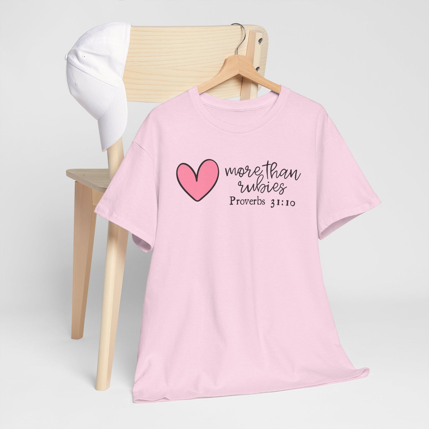 More Than Rubies | Proverbs 31 Woman Tee