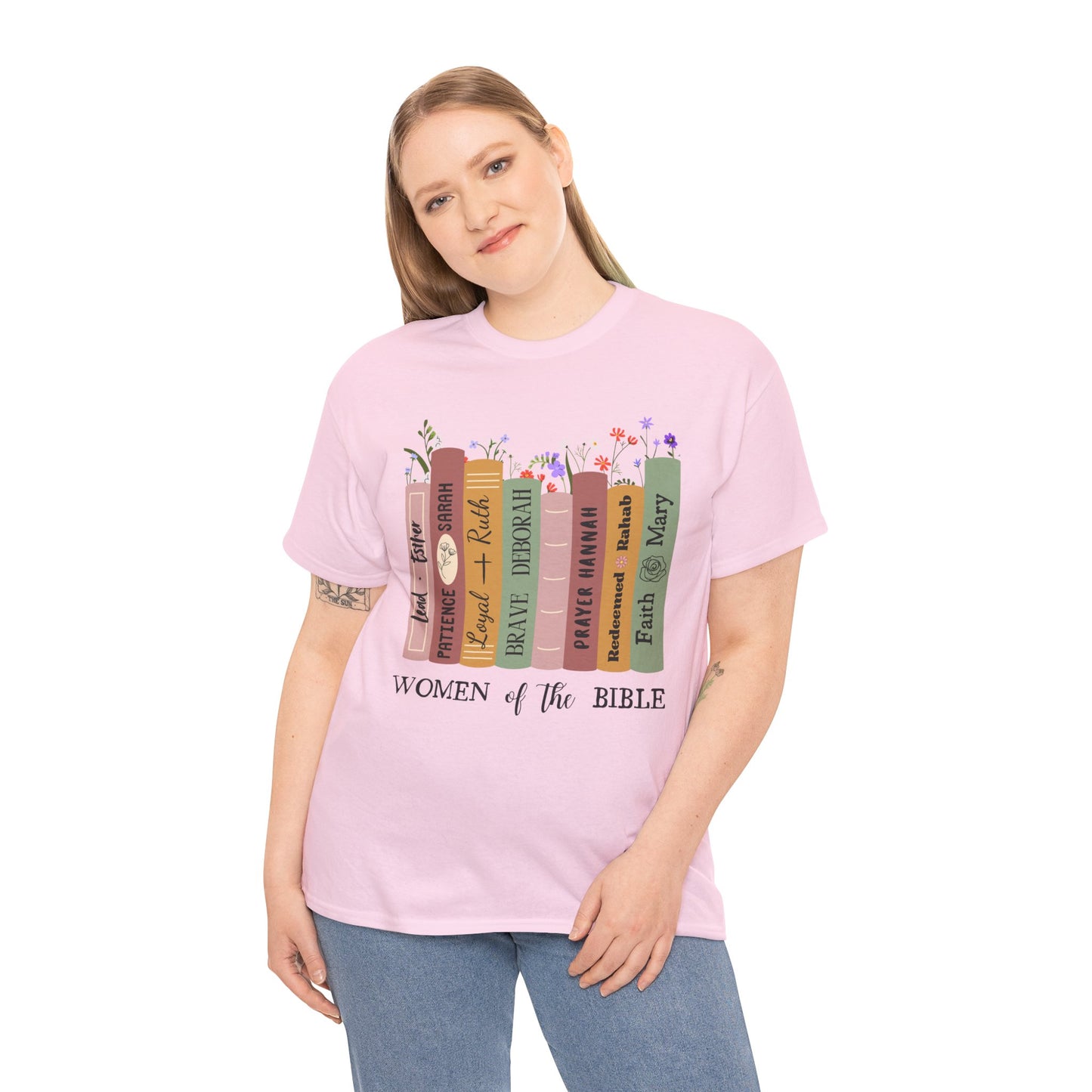 Women of the Bible Books Illustration Tee