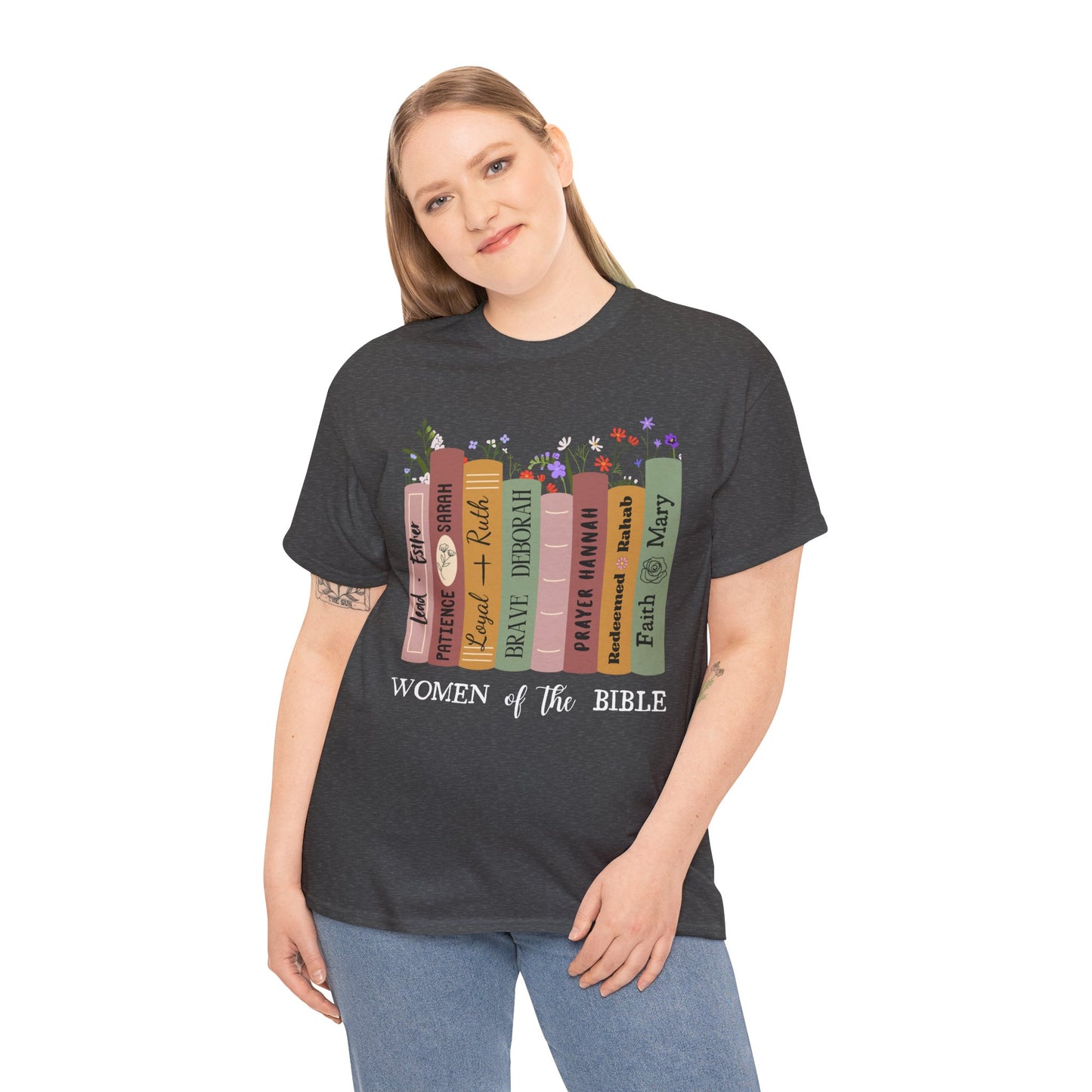 Women of the Bible Books Illustration Tee
