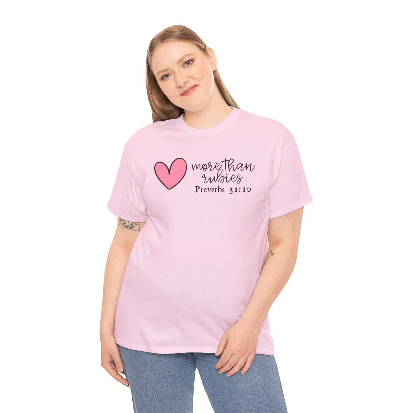 More Than Rubies | Proverbs 31 Woman Tee