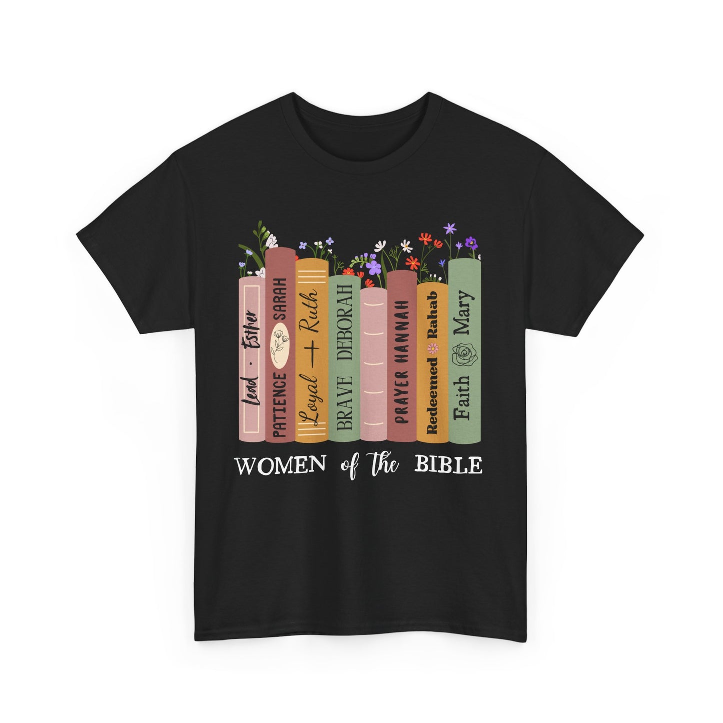 Women of the Bible Books Illustration Tee