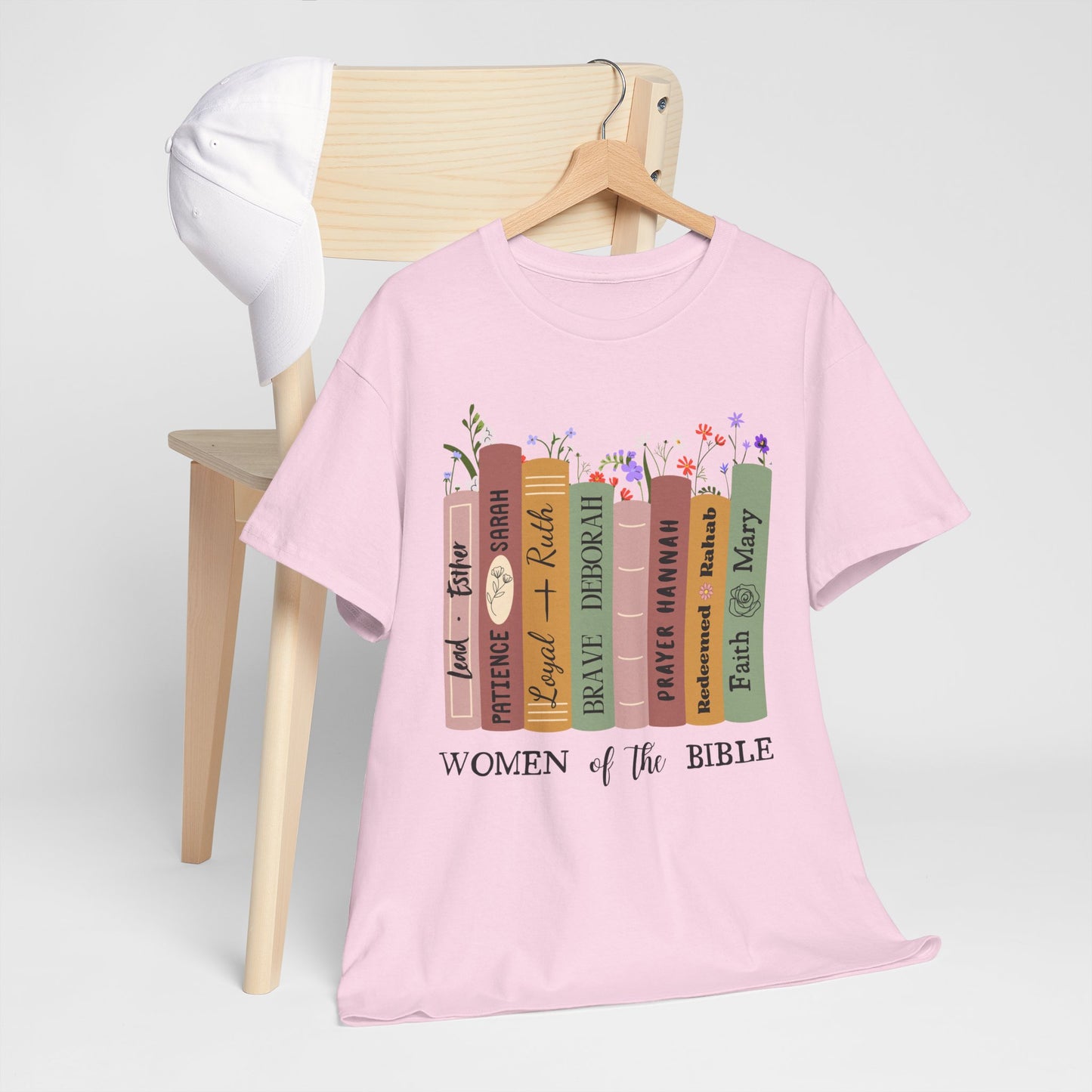 Women of the Bible Books Illustration Tee