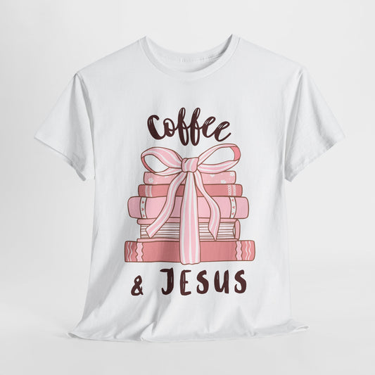 Coffee & Jesus Funny Tee