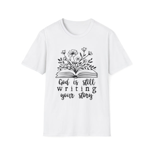 God is Still Writing Your Story | Book Illustration Tee