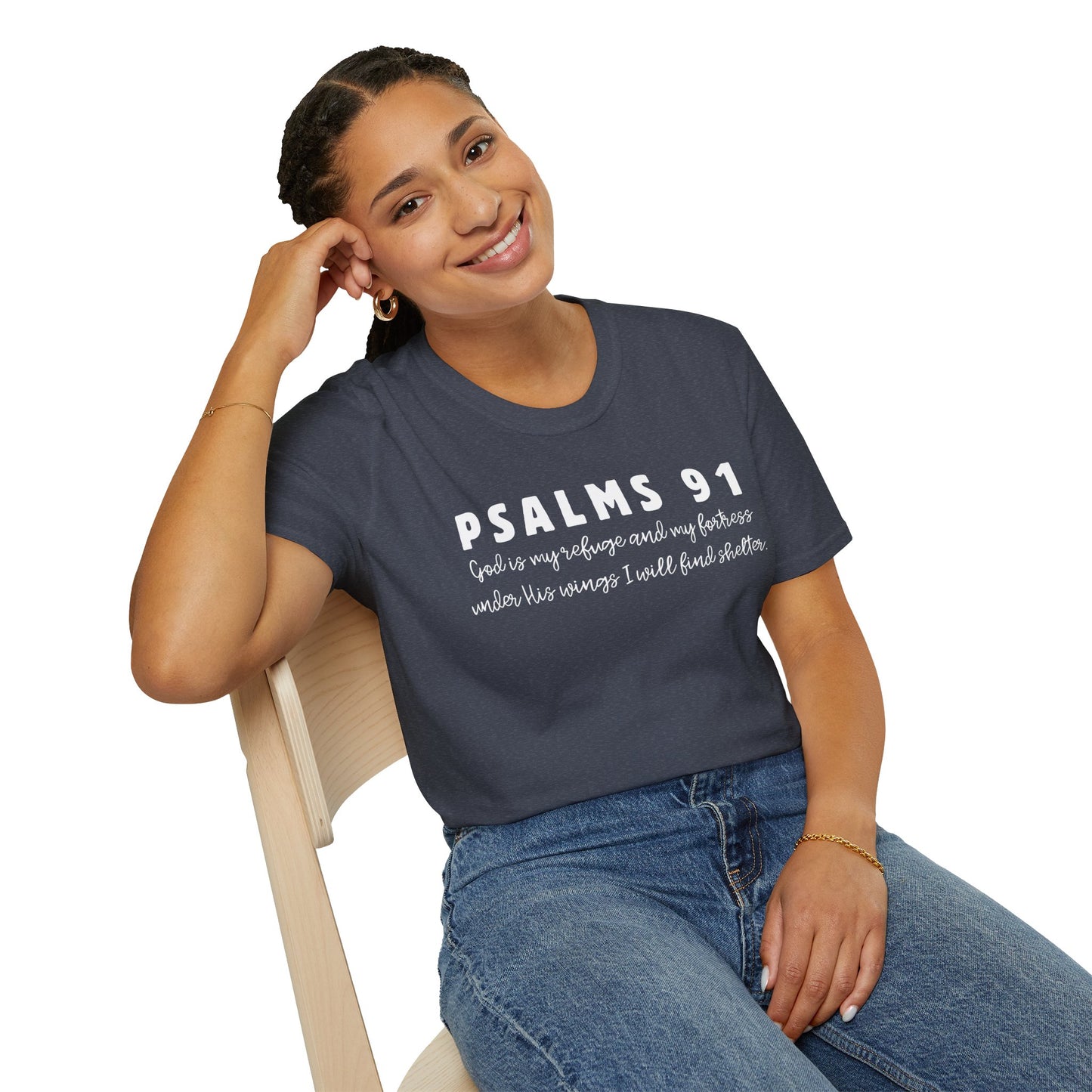 Psalms 91 Bible Verse Tee