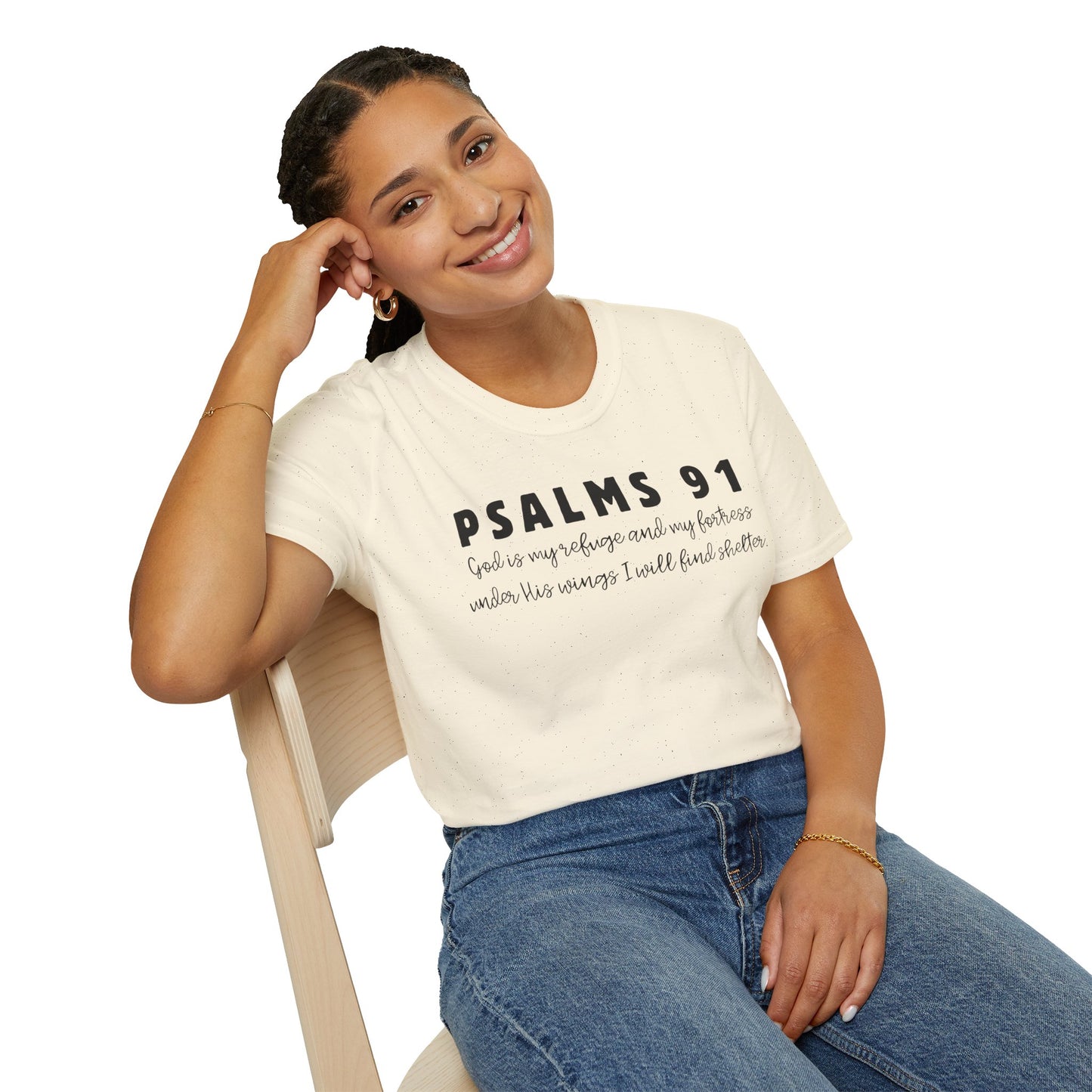 Psalms 91 Bible Verse Tee
